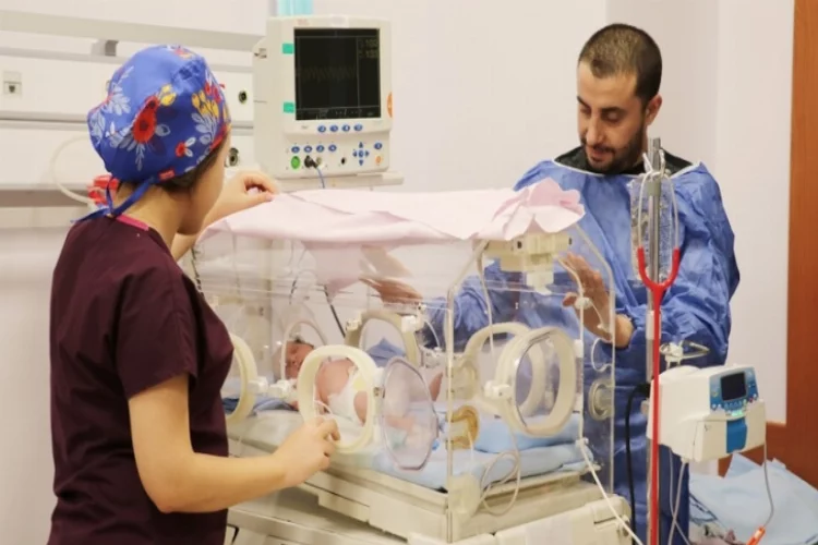 2019’un ilk 3’üz bebekleri Gaziantep’te dünyaya geldi