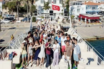 GKV’li öğrenciler Ege’ye hayran kaldı