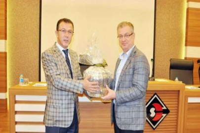 Deniz Harp Akademisi heyetinden OSB´ ye ziyaret