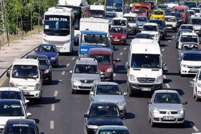 Gaziantep'te kayıtlı araç sayısı 458.681