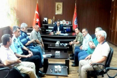 Fıstık hırsızlığına karşı asayiş toplantısı