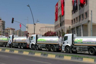 Gaziantep Büyükşehir Belediyesinde iş makinelerinden set