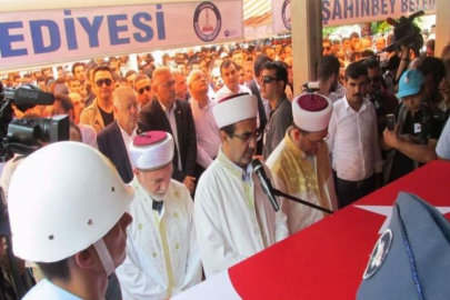 Gaziantep şehidini uğurladı