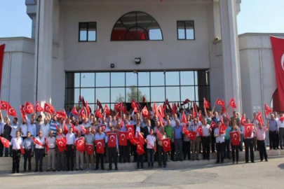 GTB üyeleri milli irade için tek yürek oldu