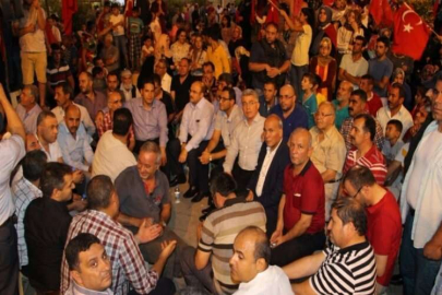 Nizip Ticaret Odası Demokrasi nöbetinde
