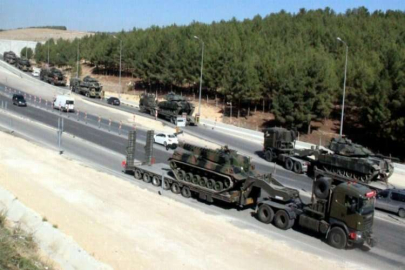 Sınıra sevkıyat sürüyor