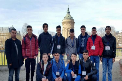 Gaziantepli öğrenciler Almanya’da
