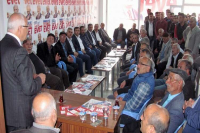 Milletvekili Erdoğan’a Arabanlılardan evet sözü