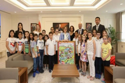 Başkan Şahin GKV’li çocukların hayallerine dokundu
