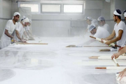 Baklavacıların bayram mesaisi