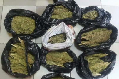 58 kilo uyuşturucu ele geçirildi