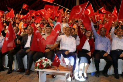 15 Temmuz anıldı
