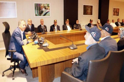 Vali Yerlikaya Kore gazilerini ağırladı