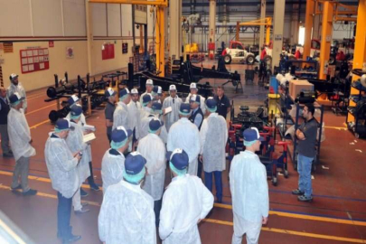 Alman gazeteciler Sanko Makina'yı gezdi   