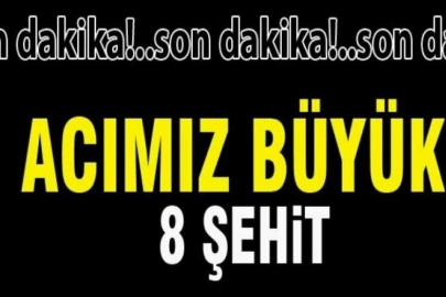 Hakkari Şemdinli'de çatışma: 8 şehit
