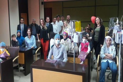 GTO üyeleri lösemili çocuklarla bir araya geldi