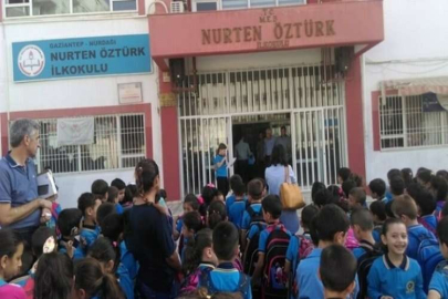 Nurdağı'nda ilkokula bilgisayar hediyesi