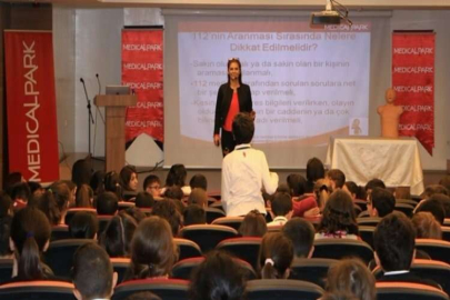 Medical Park’tan öğrencilere ilk yardım eğitimi