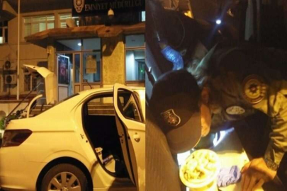 Otomobilin yakıt deposundan 22 kilo eroin çıktı
