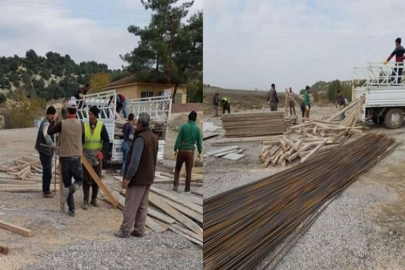 Atmalı Mahallesi'ndeki taziye evi inşaatı başladı