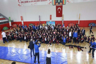 Gaziantep’te mülteci çocuklara spor etkinliği