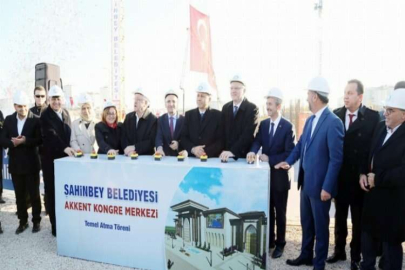AKKENT KONGRE VE KÜLTÜR MERKEZİ'NİN TEMELİ ATILDI