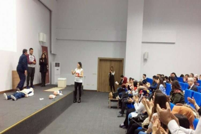 Sanko Üniversitesi'nden ilkyardım eğitimi