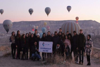HKÜ’den Kapadokya’ya fotoğraf yolculuğu