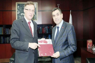 BELARUS BÜYÜKELÇİSİ’NDEN GTO’YA ZİYARET