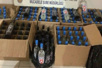 Kaçak içki operasyonu