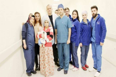 Hidrosefali hastalığı olan bebek sağlığına kavuştu