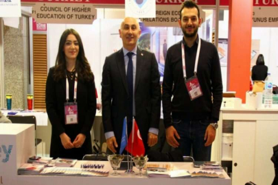 HKÜ eğitim fuarına katıldı