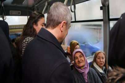 Tahmazoğlu, vatandaşlar ile iç içe