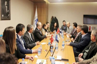 Mimarlar Odası'ndan İnşaat Müteahhitleri Derneği'ne ziyaret