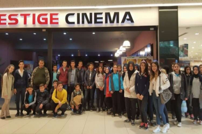 Oğuzelili öğrenciler sinema ile buluştu