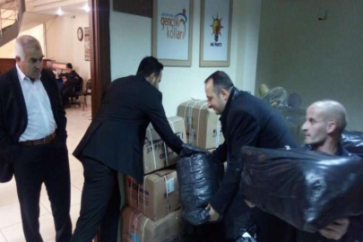 AK Parti Şehitkamil’den yardım