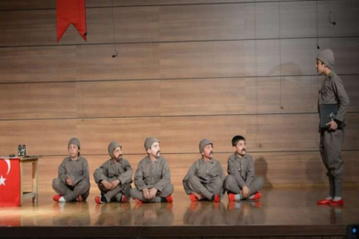 Minik öğrencilerden büyük performans