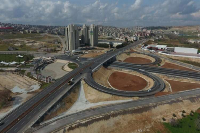 Yeşilvadi köprülü kavşağı trafiğe açıldı