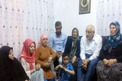 Milletvekili Erdoğan'dan çat-kapı ev ziyaretleri