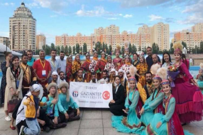 GAÜN TÜRKİYE’Yİ KAZAKİSTAN’DA TEMSİL ETTİ   
