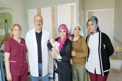 Parmak bebek Anka'da hayata tutundu