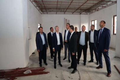 KIBRIS MAHALLESİ'NİN SOSYAL TESİSİ HIZLA YÜKSELİYOR