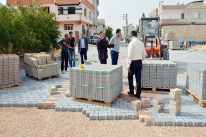 BAŞKAN KILIÇ, KİLİT TAŞI ÇALIŞMALARINI İNCELEDİ