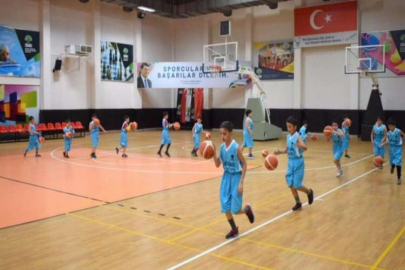 Geleceğin basketbol yıldızları bu okulda yetişiyor