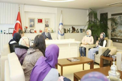 Tahmazoğlu gençleri ağırladı
