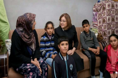 Başkan Şahin'den ev ziyaretleri