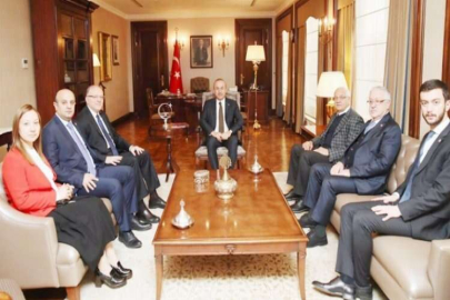 Vekillerden Bakan Çavuşoğlu'na ziyaret