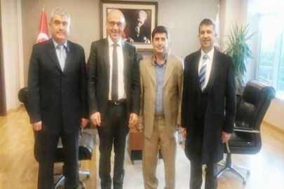 Hukukçu Hekimler'den Başkan Navdar'a ziyaret
