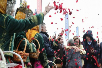 BAŞKAN ŞAHİN, BÜYÜK COŞKUYLA KARŞILANDI