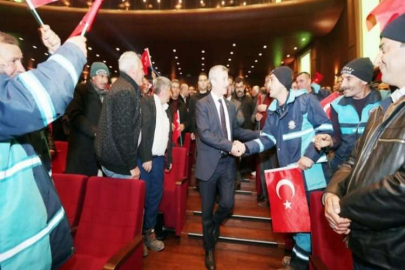Tahmazoğlu, personeli ile bir araya geldi